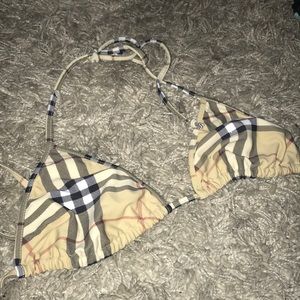 BURBERRY LONDON BIKINI TOP